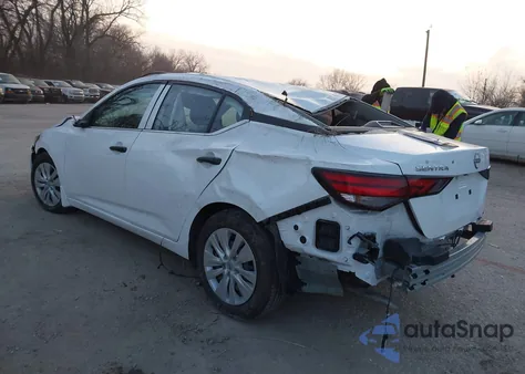 2025 Nissan Sentra S from USA, damaged, VIN 3N1AB8BVXSY361401